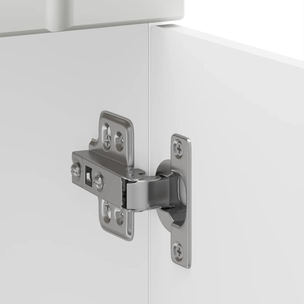 Kitchen Base Cabinet Lucca White Engineered Wood