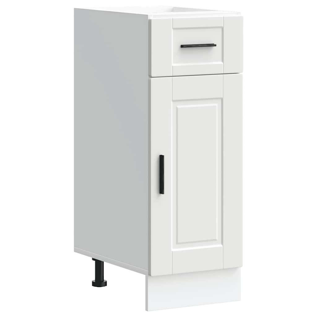 Kitchen Base Cabinet Porto White Engineered Wood