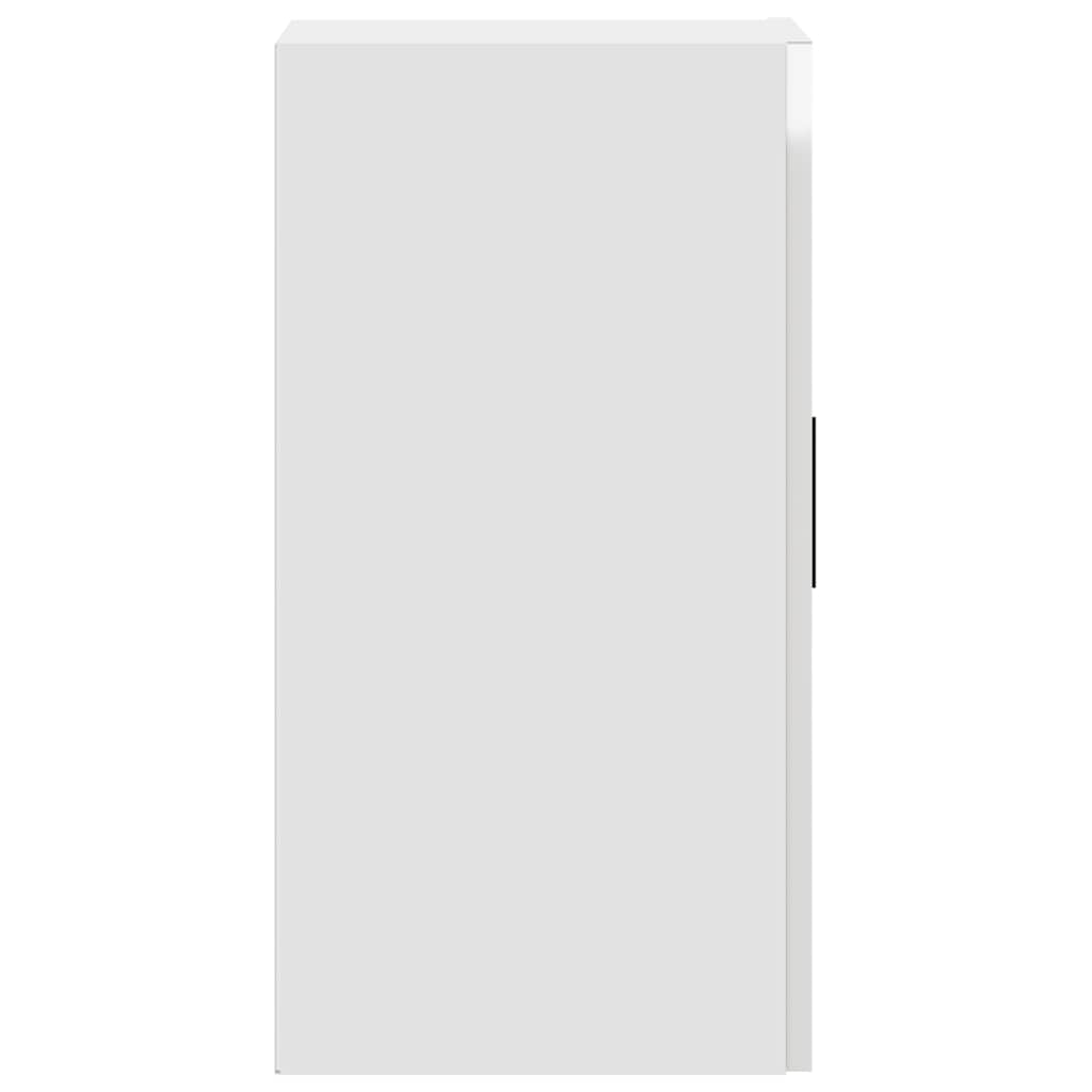 Kitchen Wall Cabinet "Porto" High Gloss White Engineered Wood