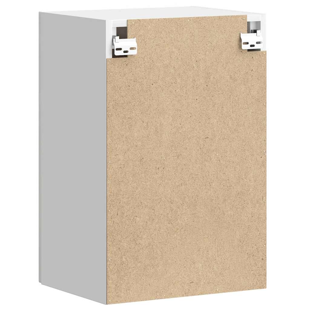 Kitchen Wall Cabinet "Porto" High Gloss White Engineered Wood