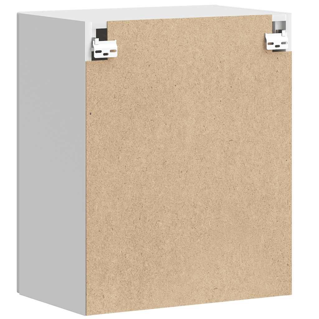 Kitchen Wall Cabinet "Porto" High Gloss White Engineered Wood