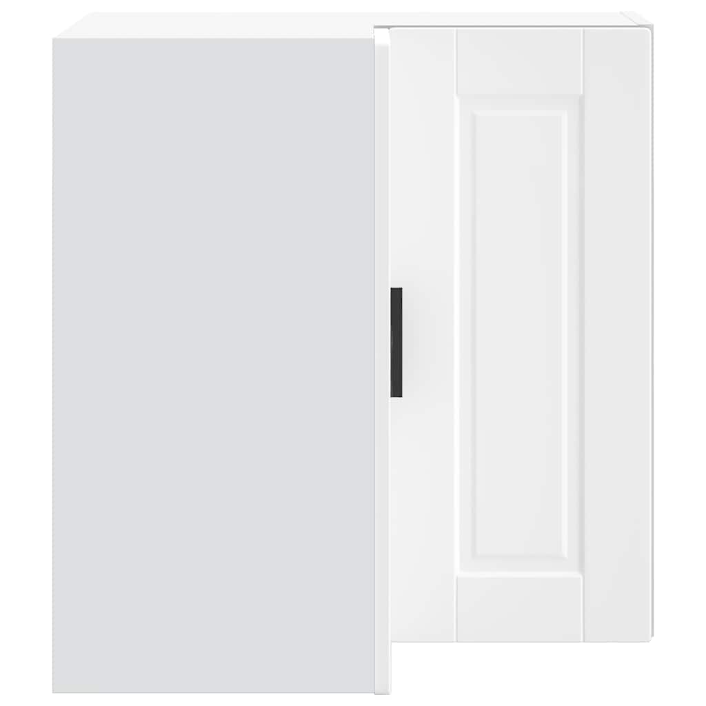 Kitchen Wall Corner Cabinet Porto White Engineered Wood