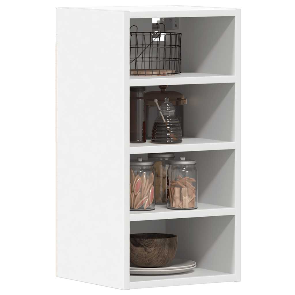 Hanging Cabinet "Riga" White 30x29,5x60 cm Engineered Wood