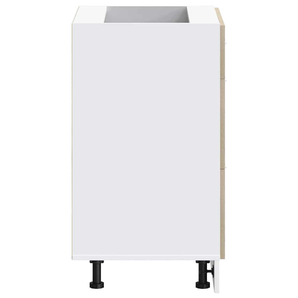 Kitchen Base Cabinet "Lyon" Sonoma Oak Engineered Wood