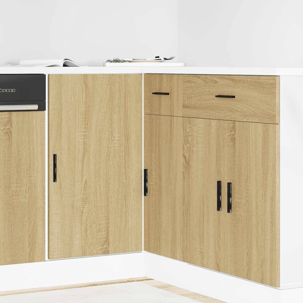 Kitchen Base Cabinet "Lyon" Sonoma Oak Engineered Wood