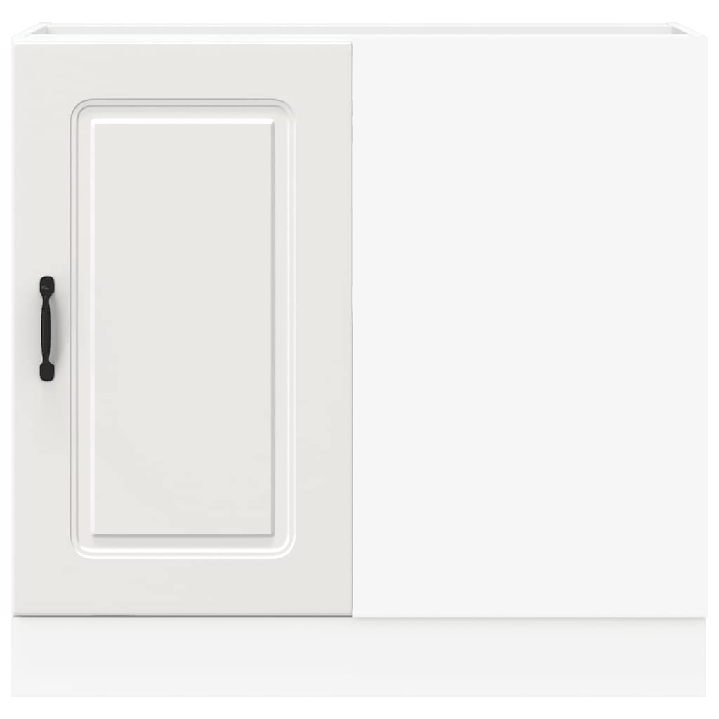 Kitchen Base Cabinet Kalmar White Engineered Wood