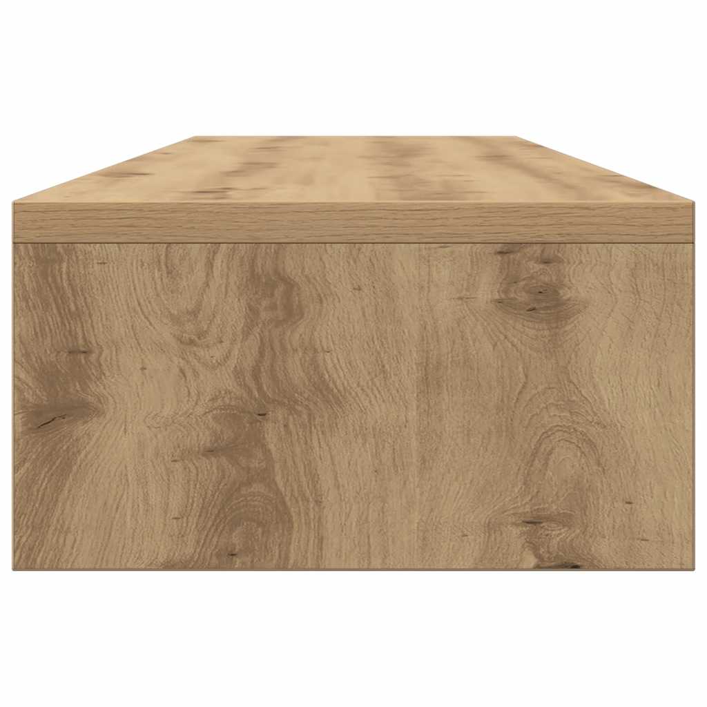 Monitor Stand Artisan Oak 100x24x13 cm Engineered Wood