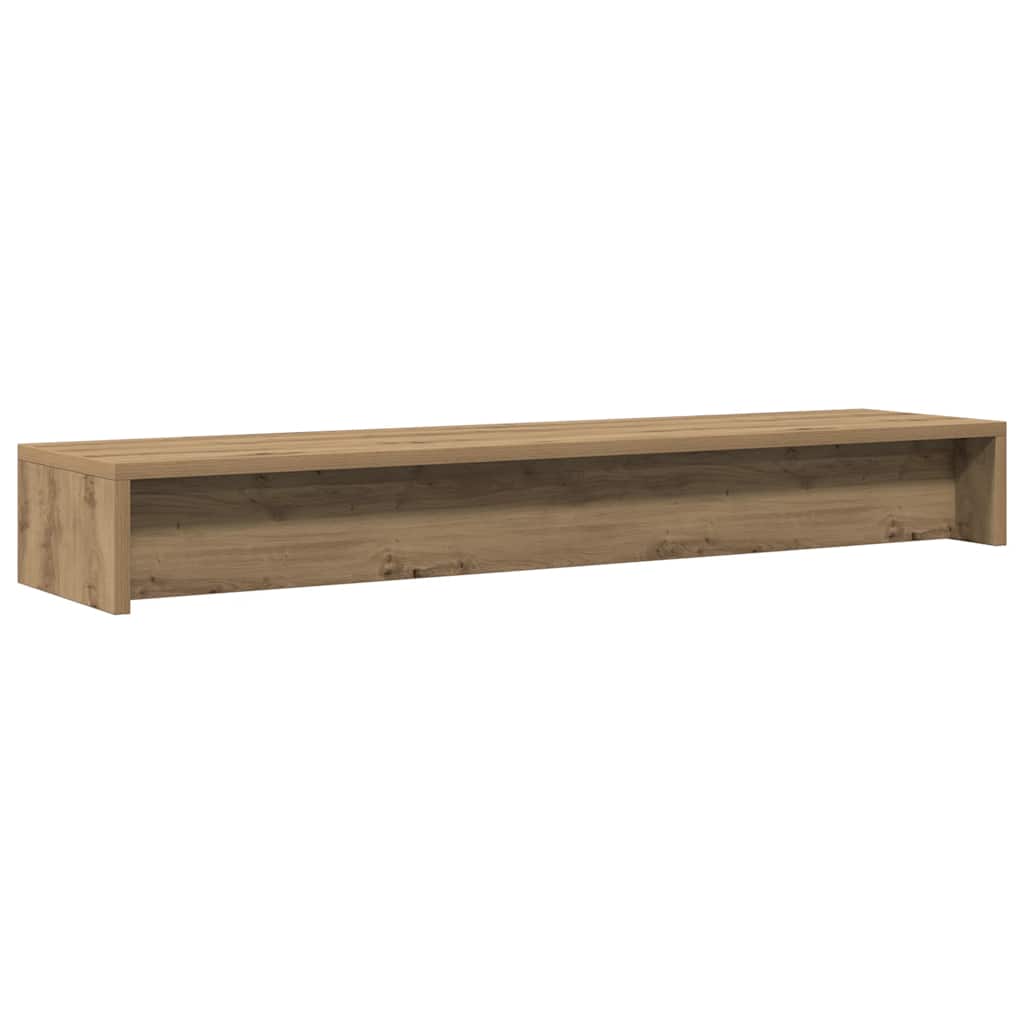 Monitor Stand Artisan Oak 100x24x13 cm Engineered Wood