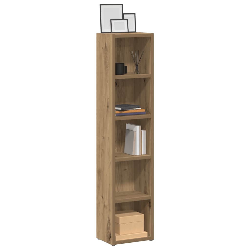 CD Cabinets 2 pcs Artisan Oak 21x16x93,5 cm Engineered Wood