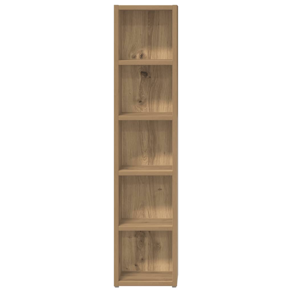 CD Cabinets 2 pcs Artisan Oak 21x16x93,5 cm Engineered Wood