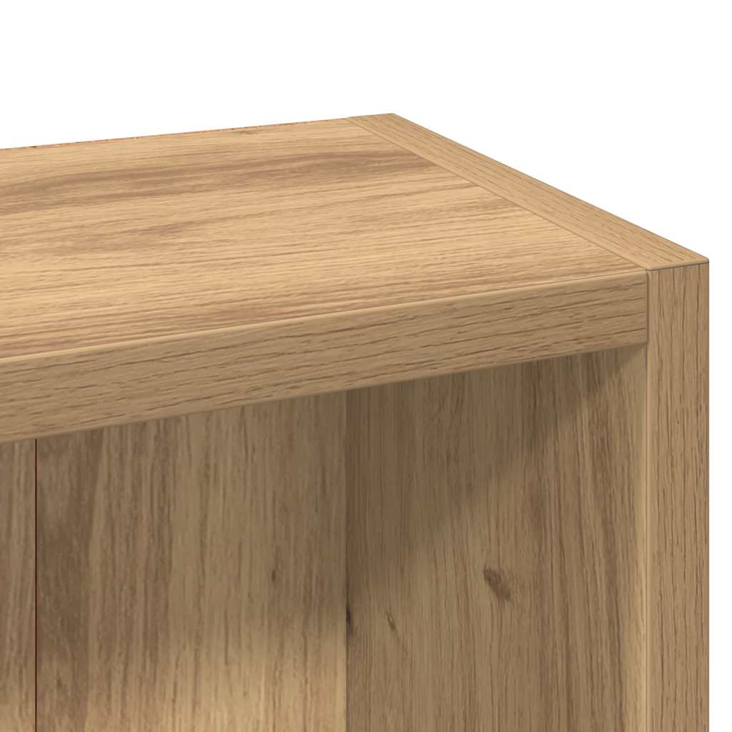 CD Cabinets 2 pcs Artisan Oak 21x16x93,5 cm Engineered Wood