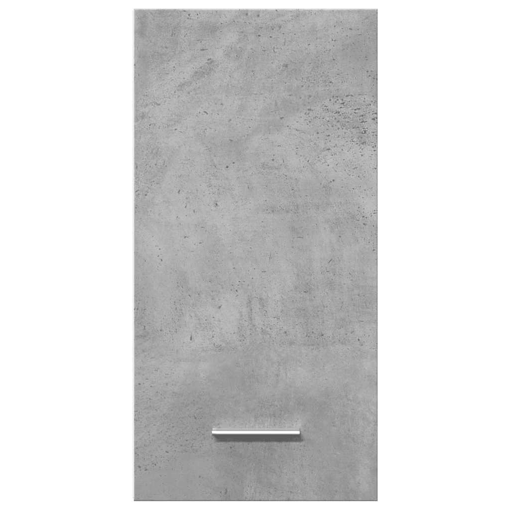Hanging Cabinet "Lyon" Concrete Grey 30x31x60 cm Engineered Wood