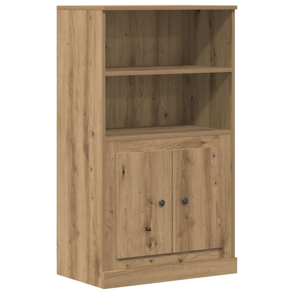 Highboard Artisian Oak 60x35.5x103.5 cm Engineered Wood
