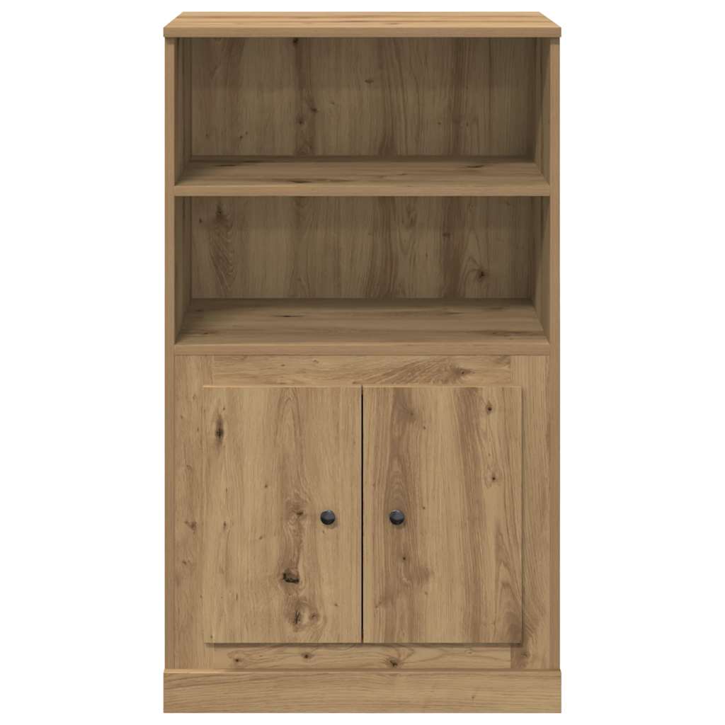 Highboard Artisian Oak 60x35.5x103.5 cm Engineered Wood