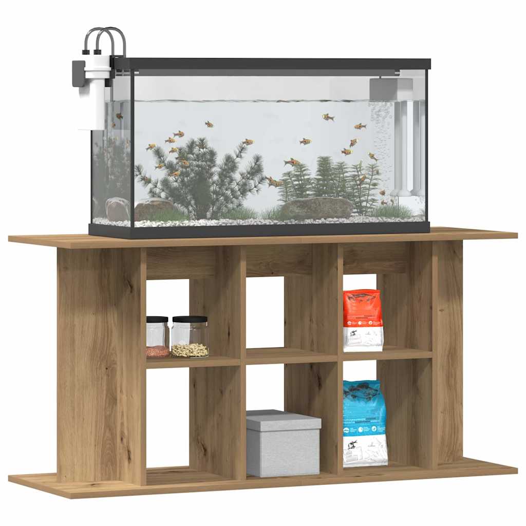 Aquarium Stand Artisan Oak 120x40x60 cm Engineered Wood
