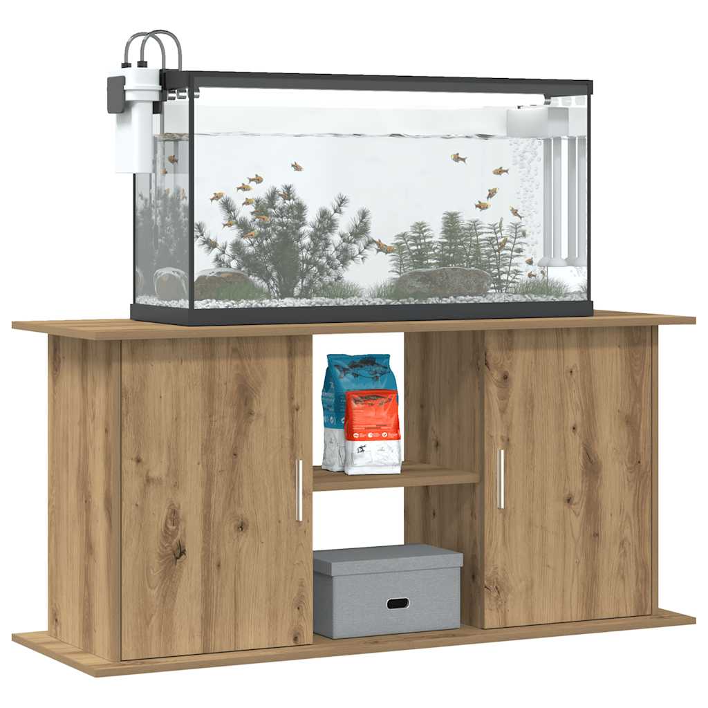 Aquarium Stand Artisan Oak 121x41x58 cm Engineered Wood
