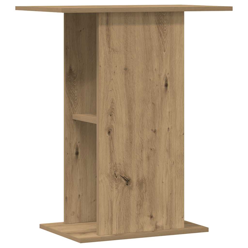 Aquarium Stand Artisan Oak 36x60.5x72.5 cm Engineered Wood