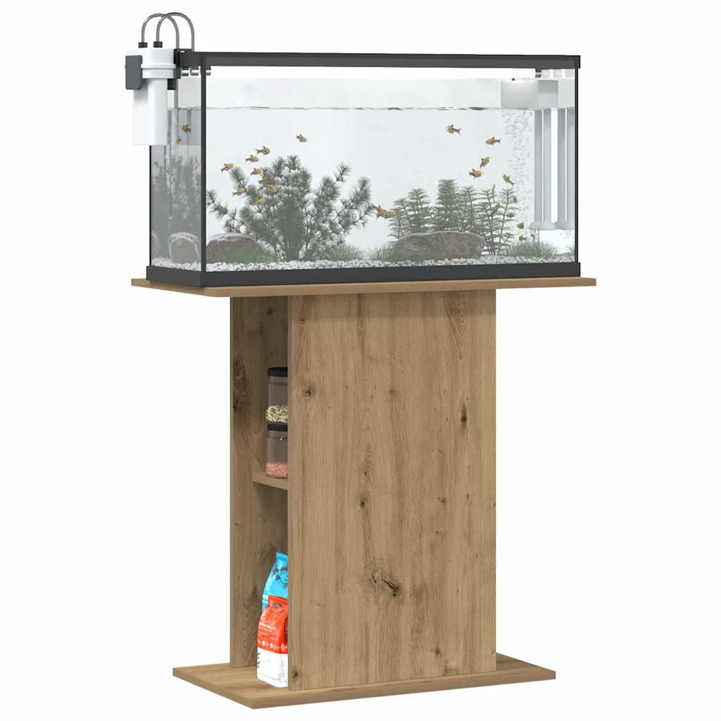 Aquarium Stand Artisan Oak 36x75x72.5 cm Engineered Wood