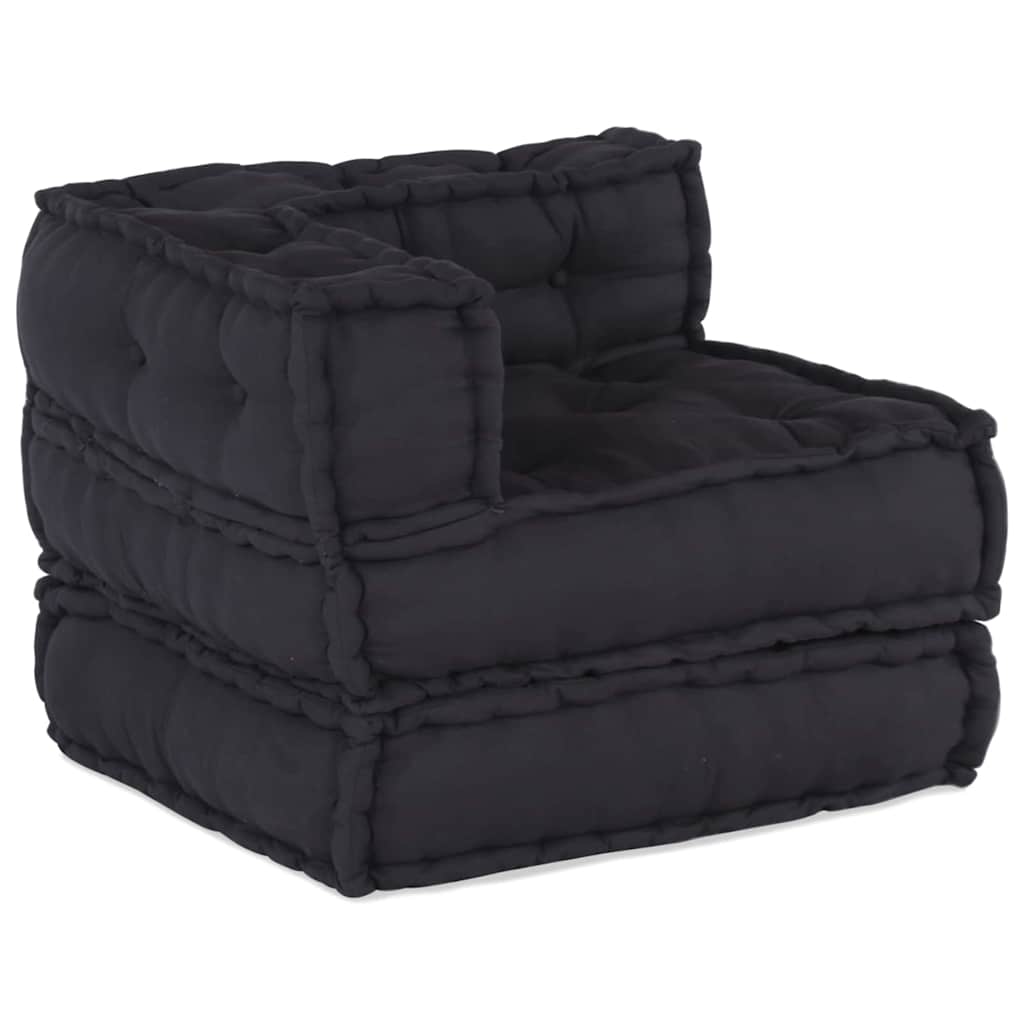 Modular Sofa 2 pcs Anthracite 70 x 70 x 56 cm Fabric