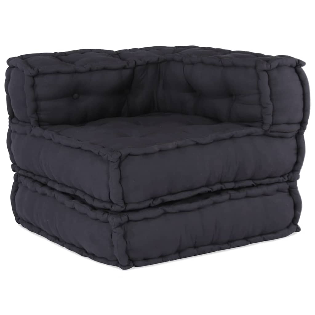Modular Sofa 2 pcs Anthracite 70 x 70 x 56 cm Fabric