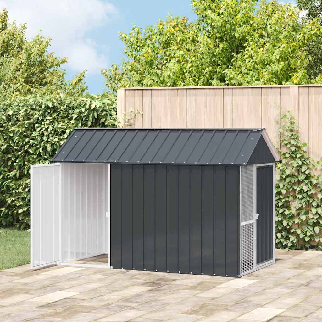 Bird Cage Anthracite 215 x 112 x 141 cm Galvanised steel