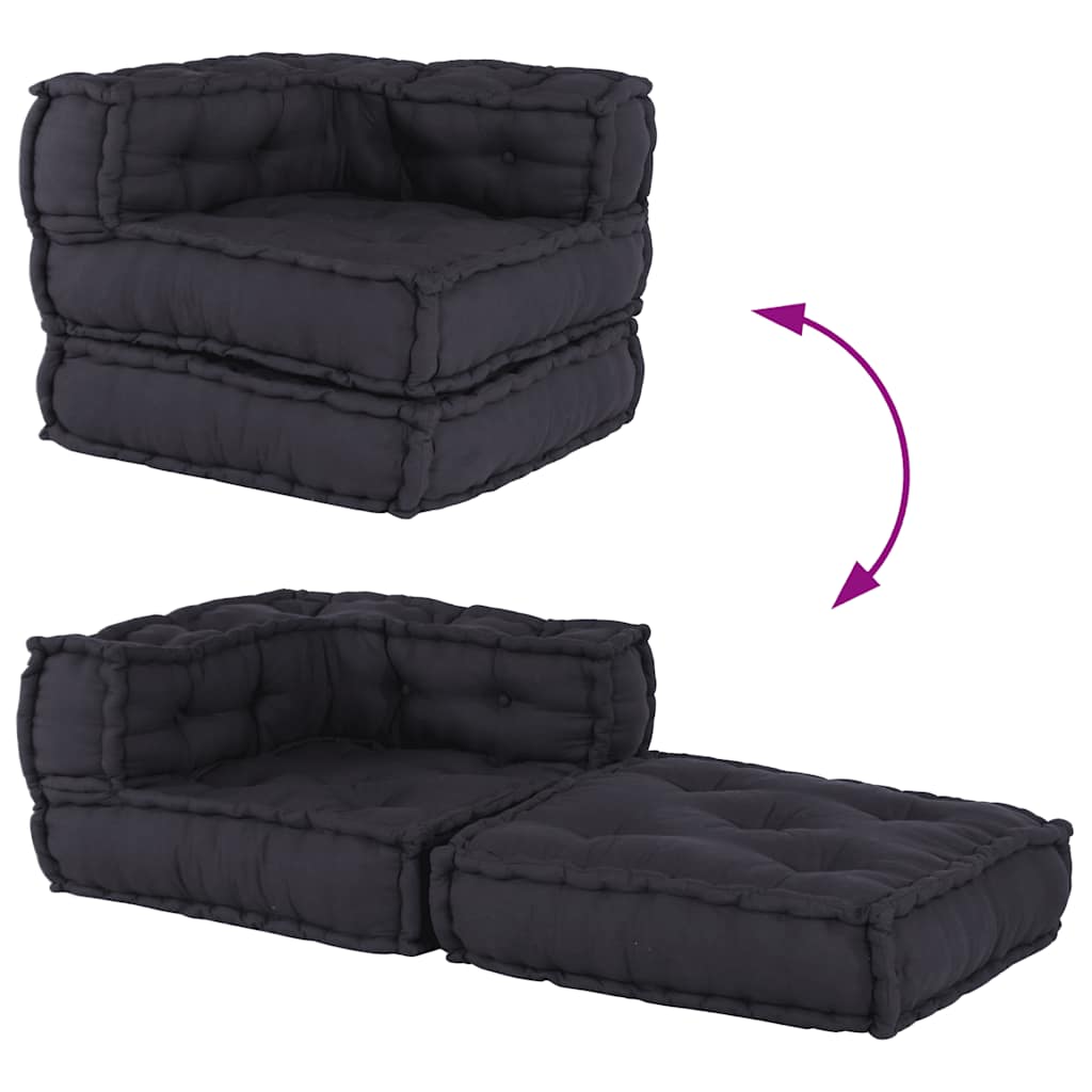 Modular Sofa Unit Anthracite 70x70x54 Fabric