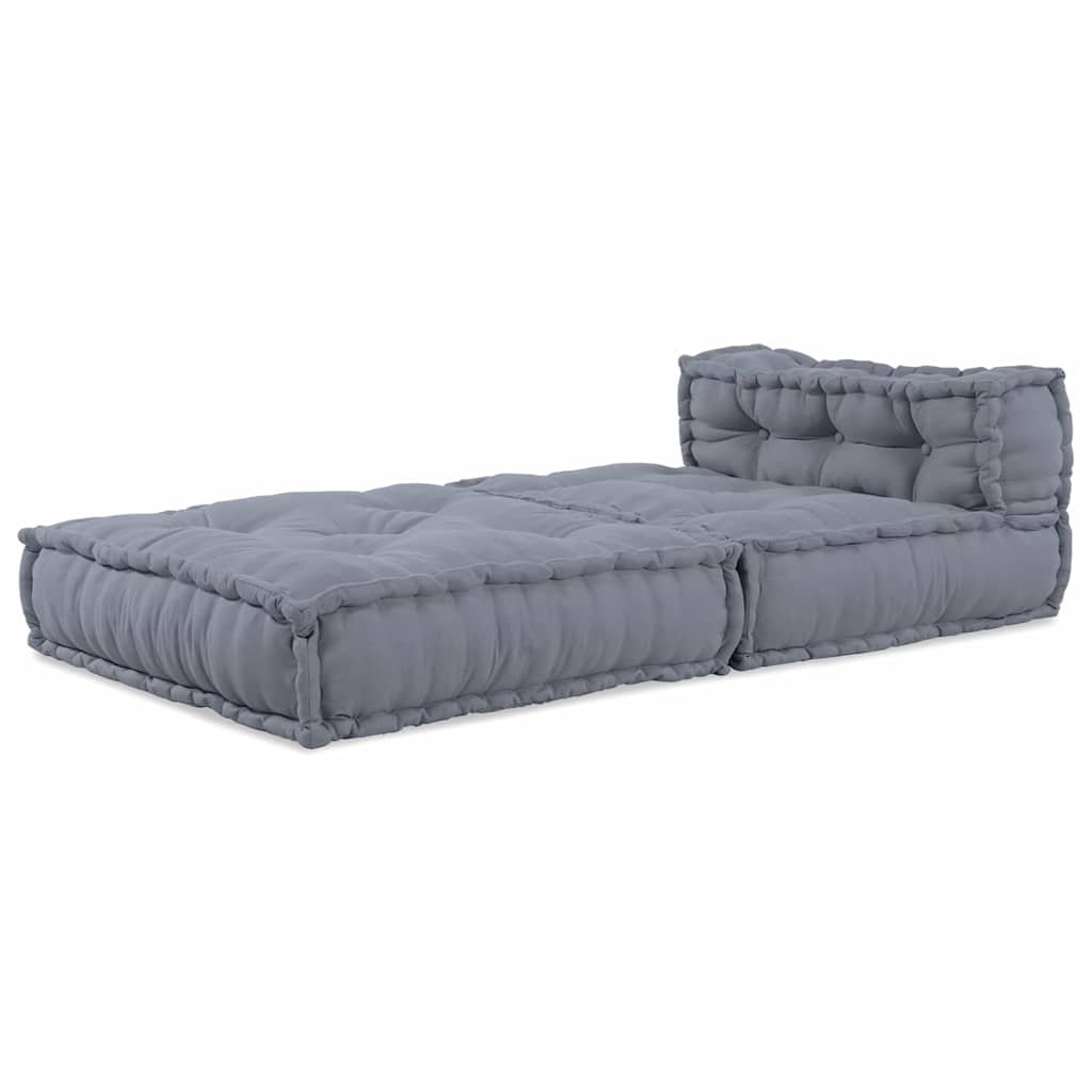 Modular Sofa Grey 70 x 70 x 54 cm Fabric