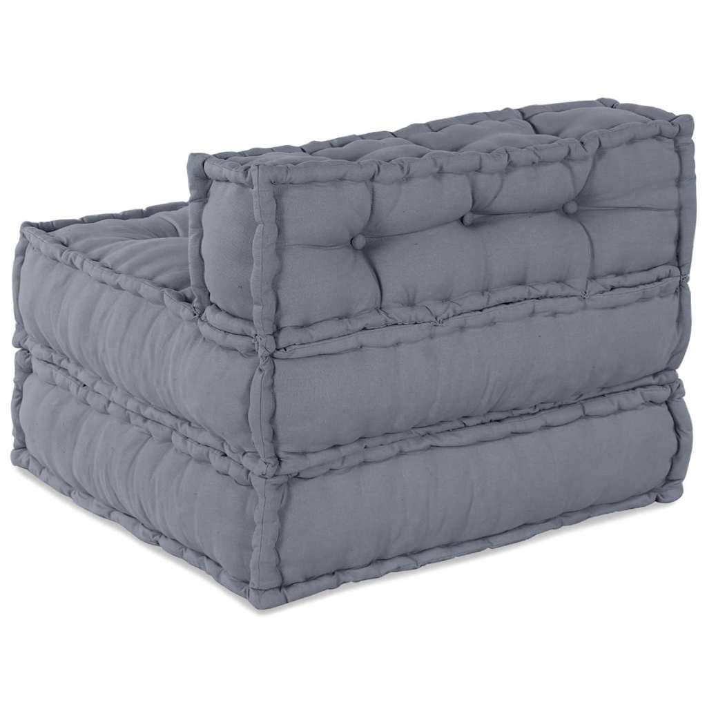 Modular Sofa Grey 70 x 70 x 54 cm Fabric