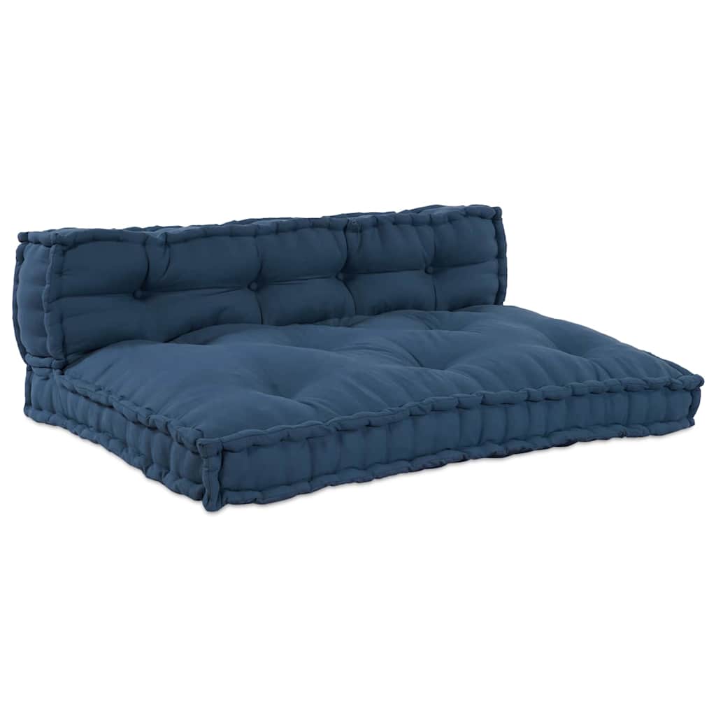 Pallet Sofa Cushion Indigo Fabric
