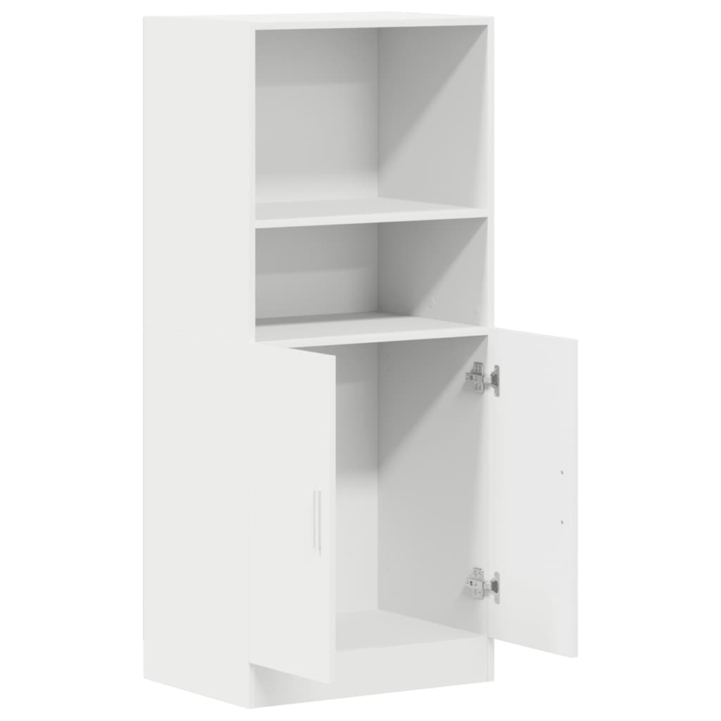 Kitchen Cabinet White 57x41,5x131,5 cm Engineered Wood