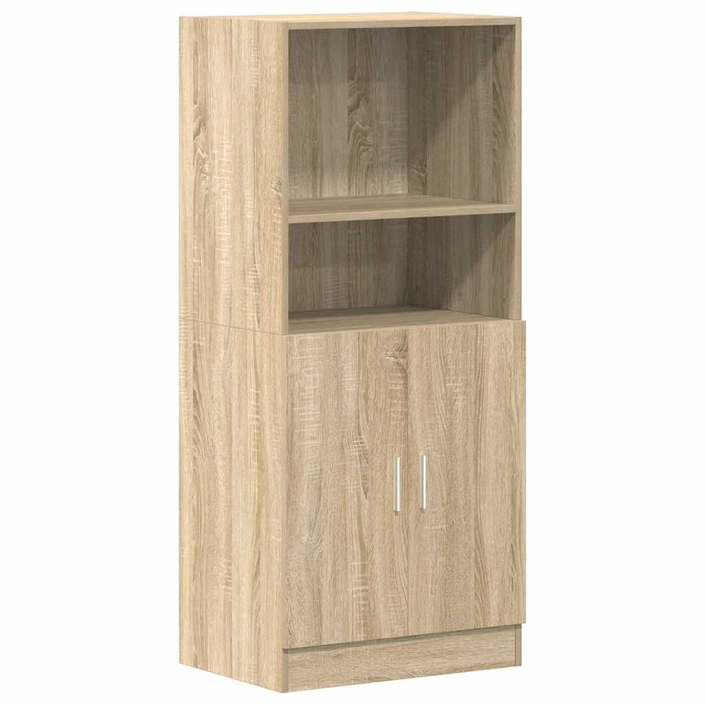 Kitchen Cabinet Sonoma Oak 57x41,5x131,5 cm Engineered Wood