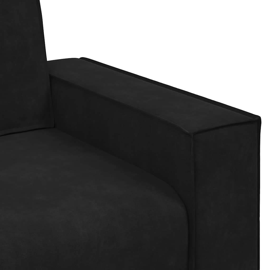 Sofa Chair Black 60 cm Velvet