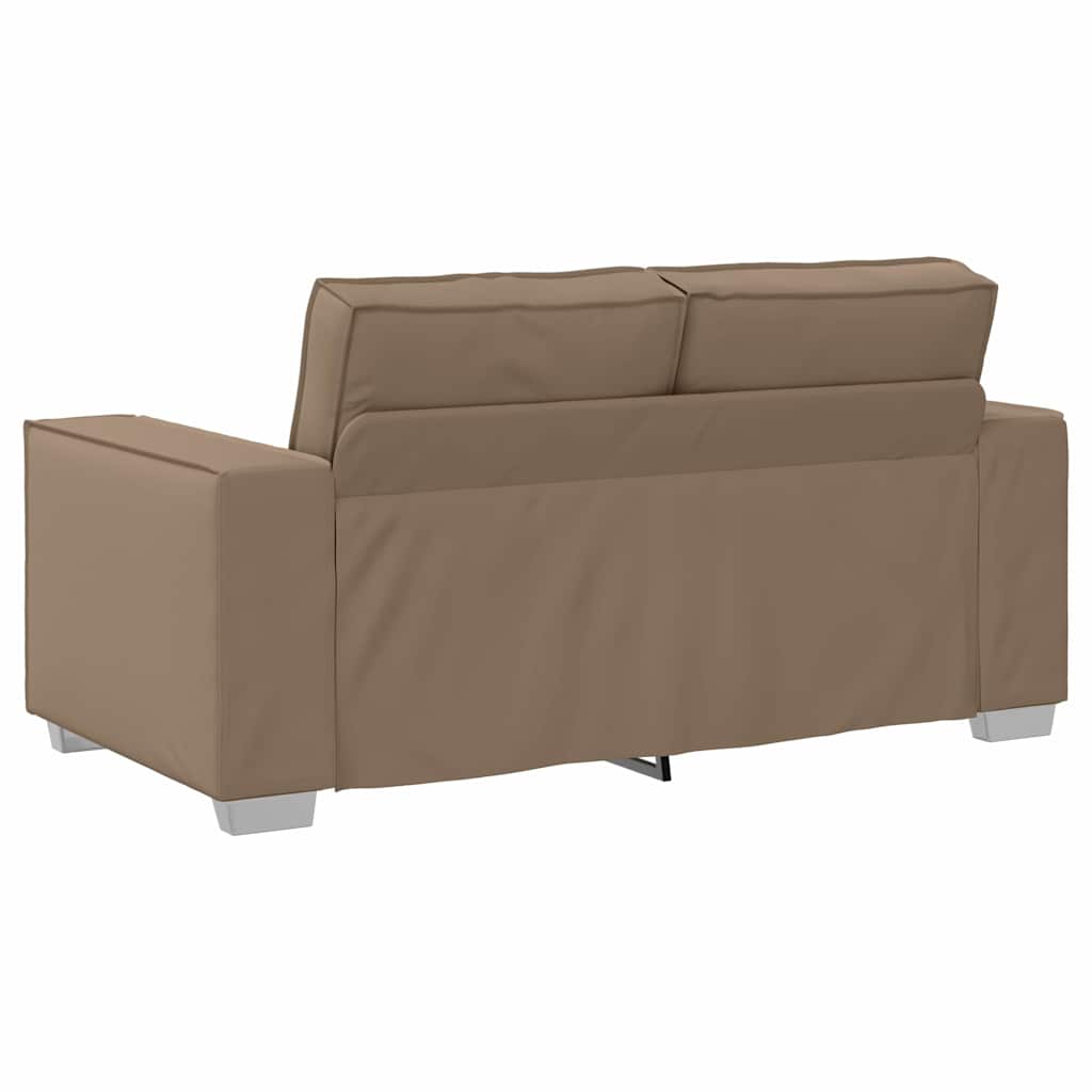 Sofa Chair Cappuccino 160 x 78 x 84 cm Artificial Leather