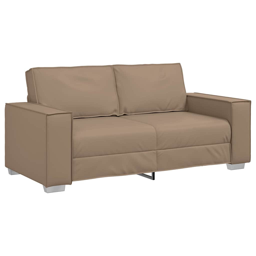 Sofa Chair Cappuccino 180 x 78 x 84 cm Artificial Leather