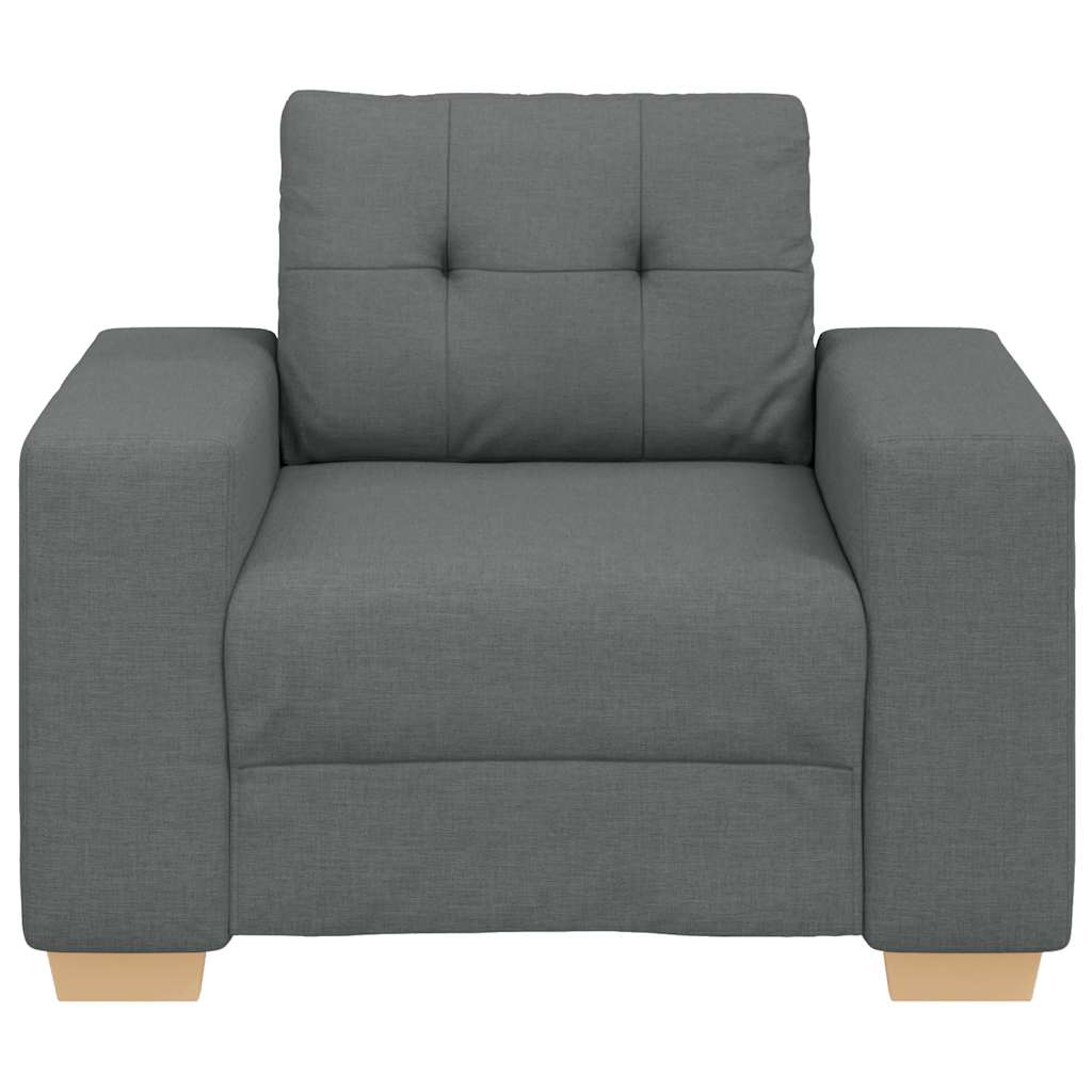 Sofa Chair Dark Grey 60 cm Fabric