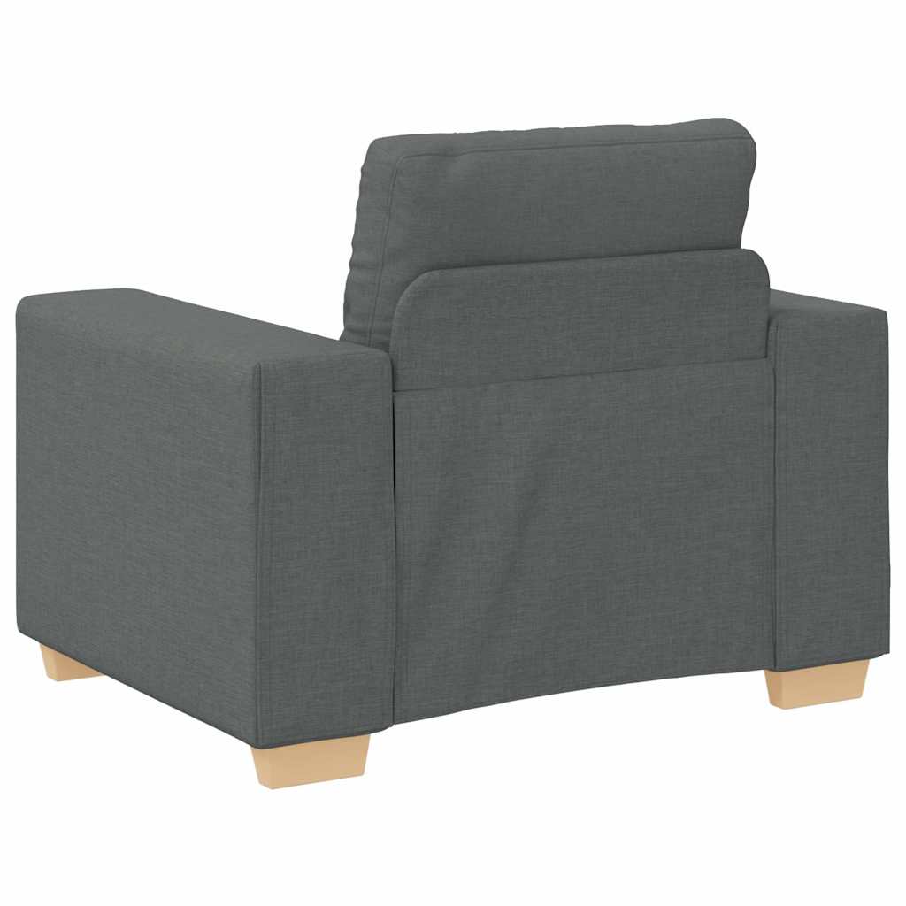 Sofa Chair Dark Grey 60 cm Fabric