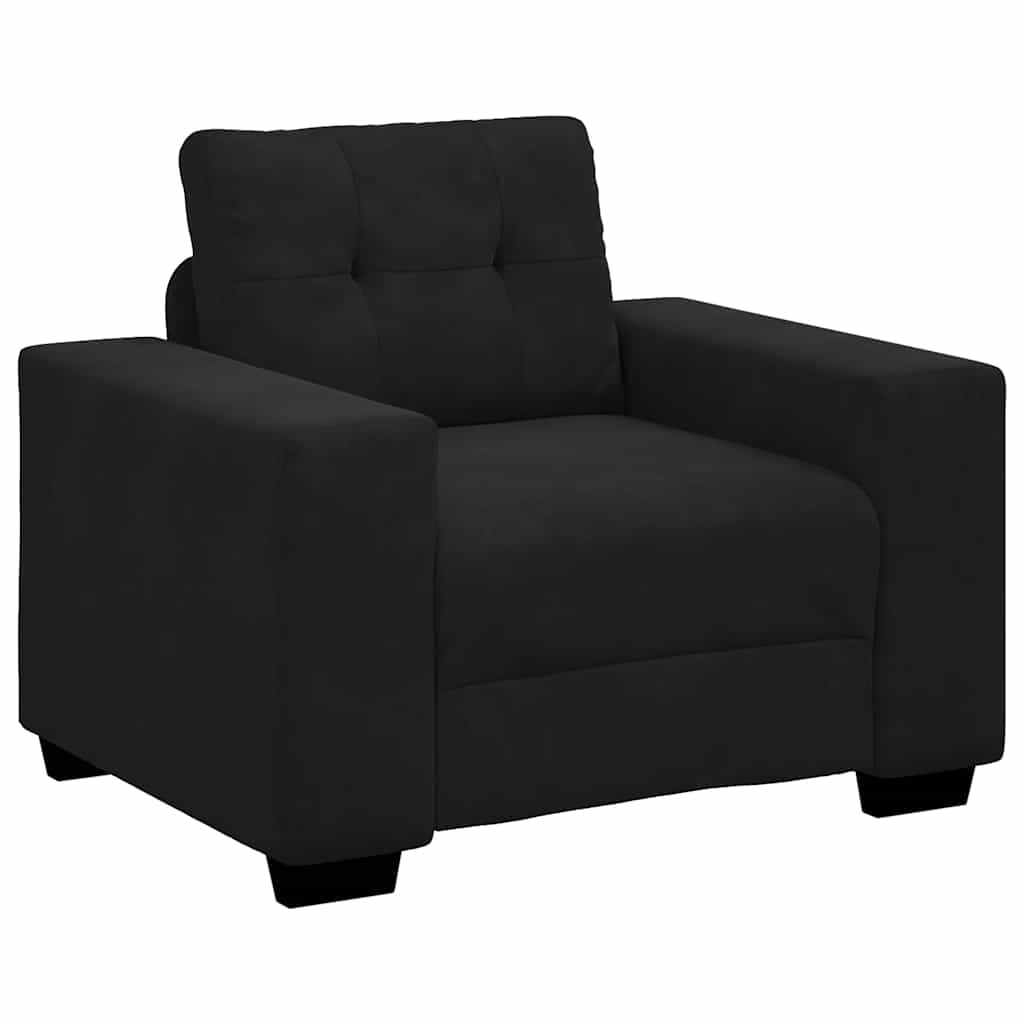 Sofa Chair Black 60 cm Velvet