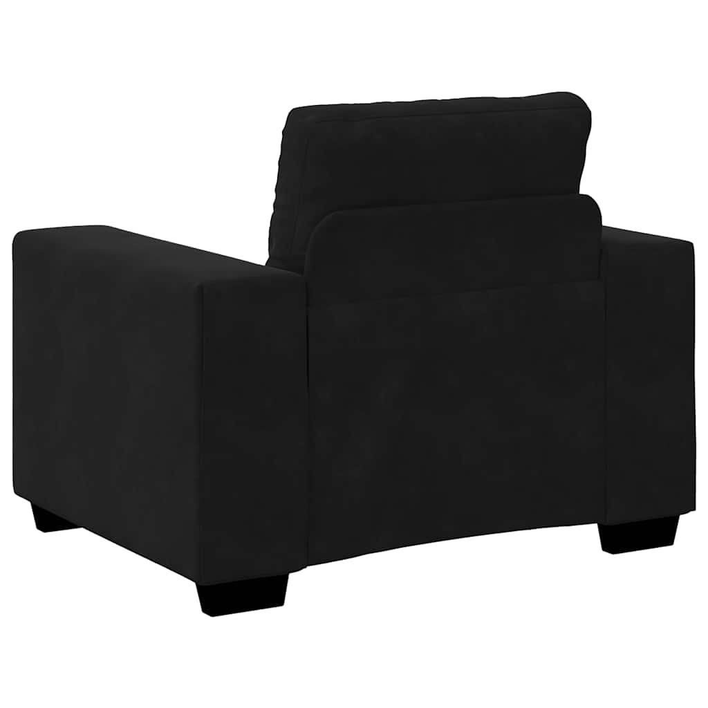 Sofa Chair Black 60 cm Velvet
