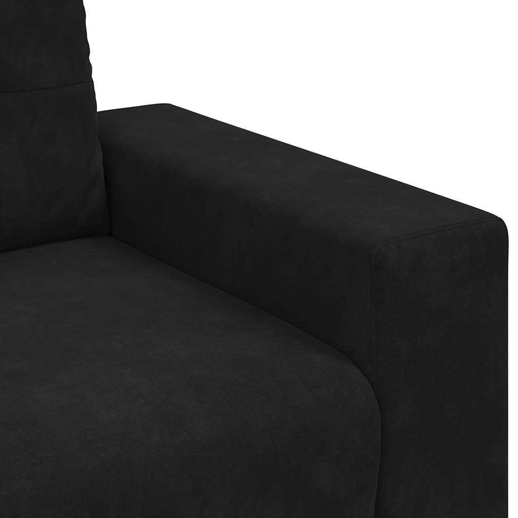 Sofa Chair Black 60 cm Velvet