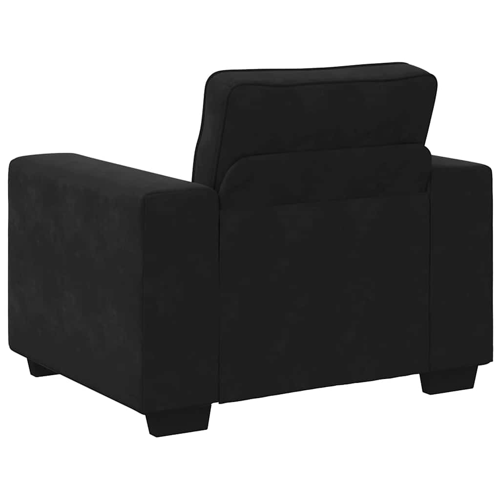 Sofa Chair Black 60 cm Velvet