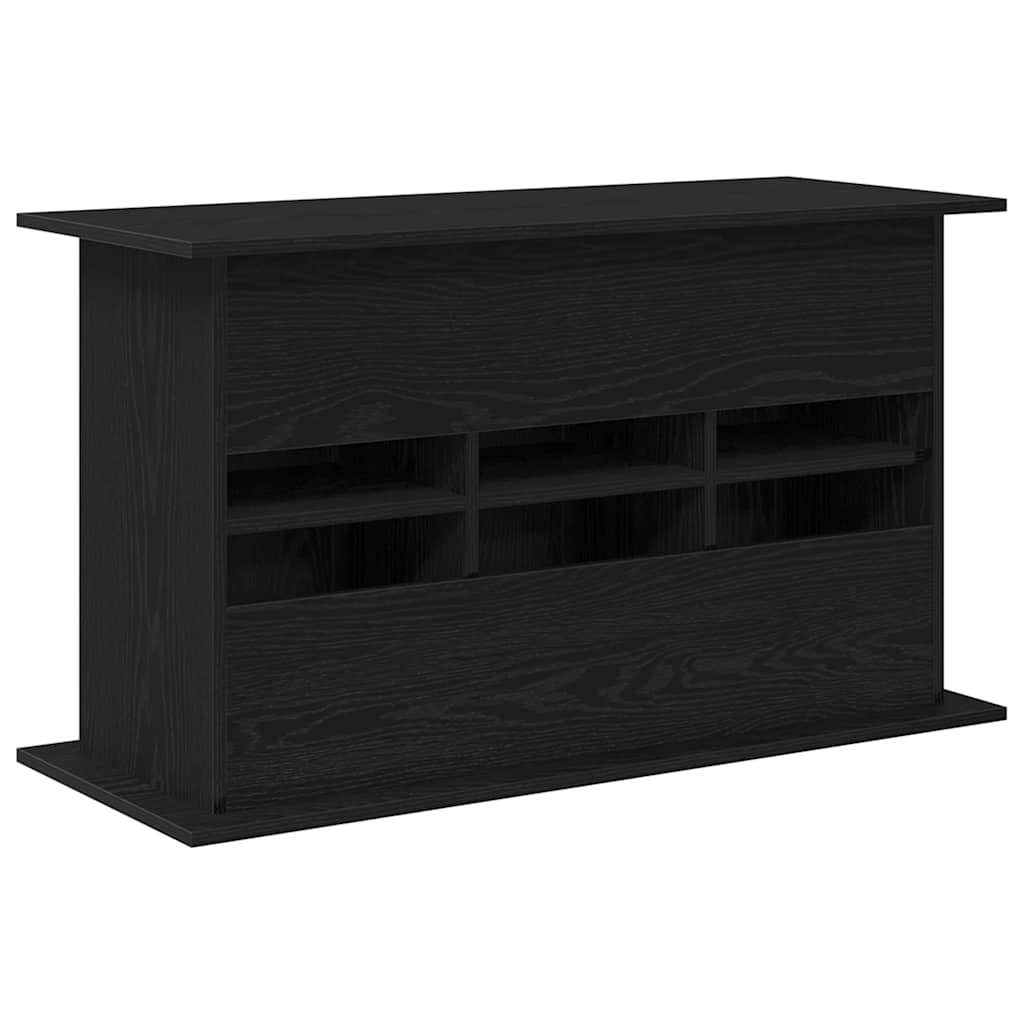 Aquarium Stand Black Oak 101x41x58 cm Engineered Wood