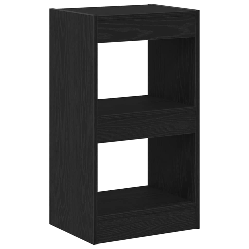 Book Cabinet Black Oak 40 x 30 x 71,5 cm Engineered Wood