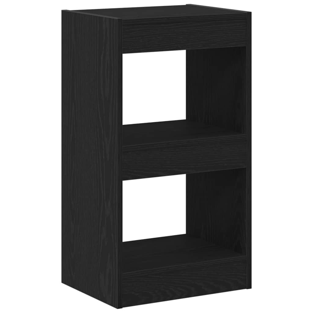 Book Cabinet Black Oak 40 x 30 x 71,5 cm Engineered Wood