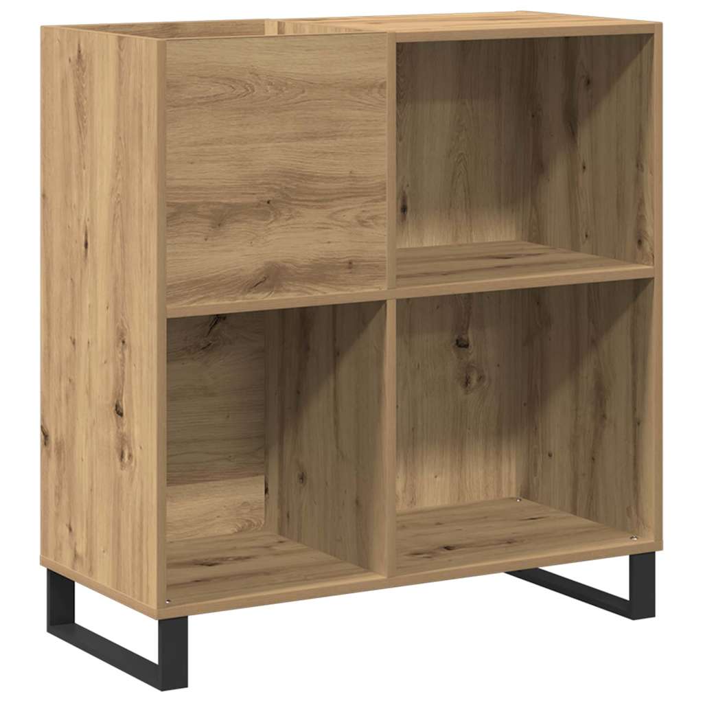 Record Cabinet Artisan oak 85 x 38 x 89 cm Engineered Wood