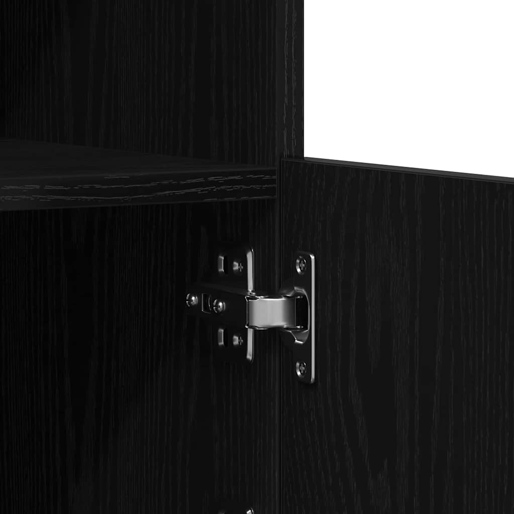 Sideboard Black 60 x 37 x 67 cm Engineered wood