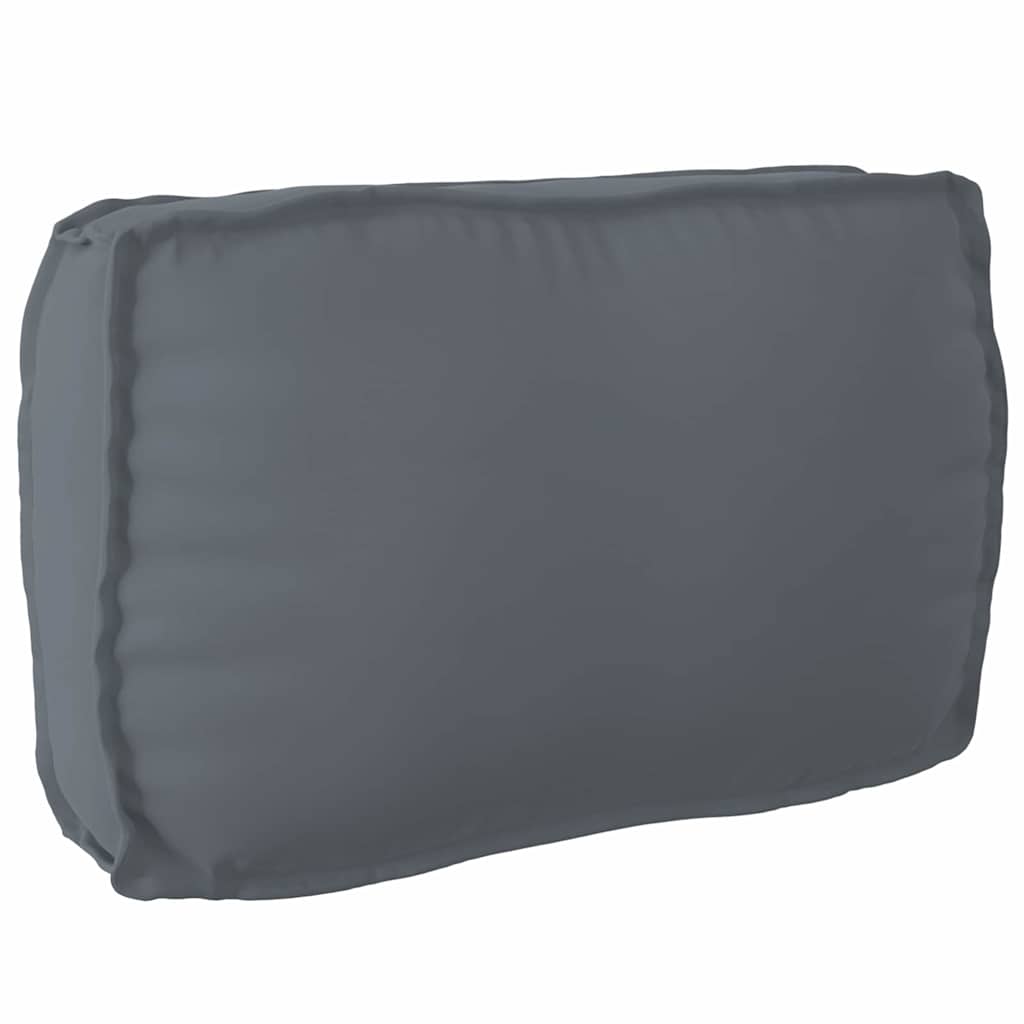 Pallet Cushion for Backrest Anthracite 70 x 40 x 12 cm