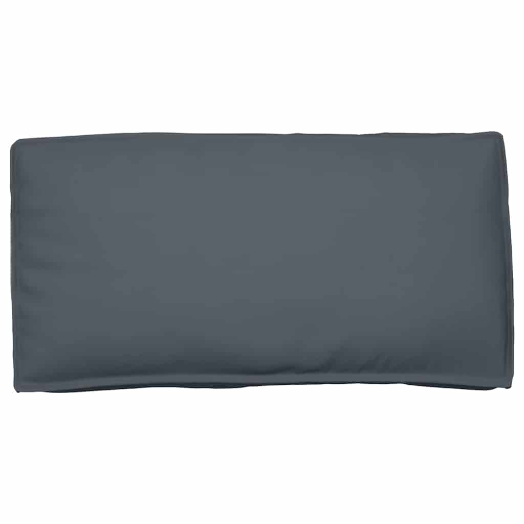 Pallet Cushion for Seat / Backrest Anthracite 120 x 60 x 12 cm