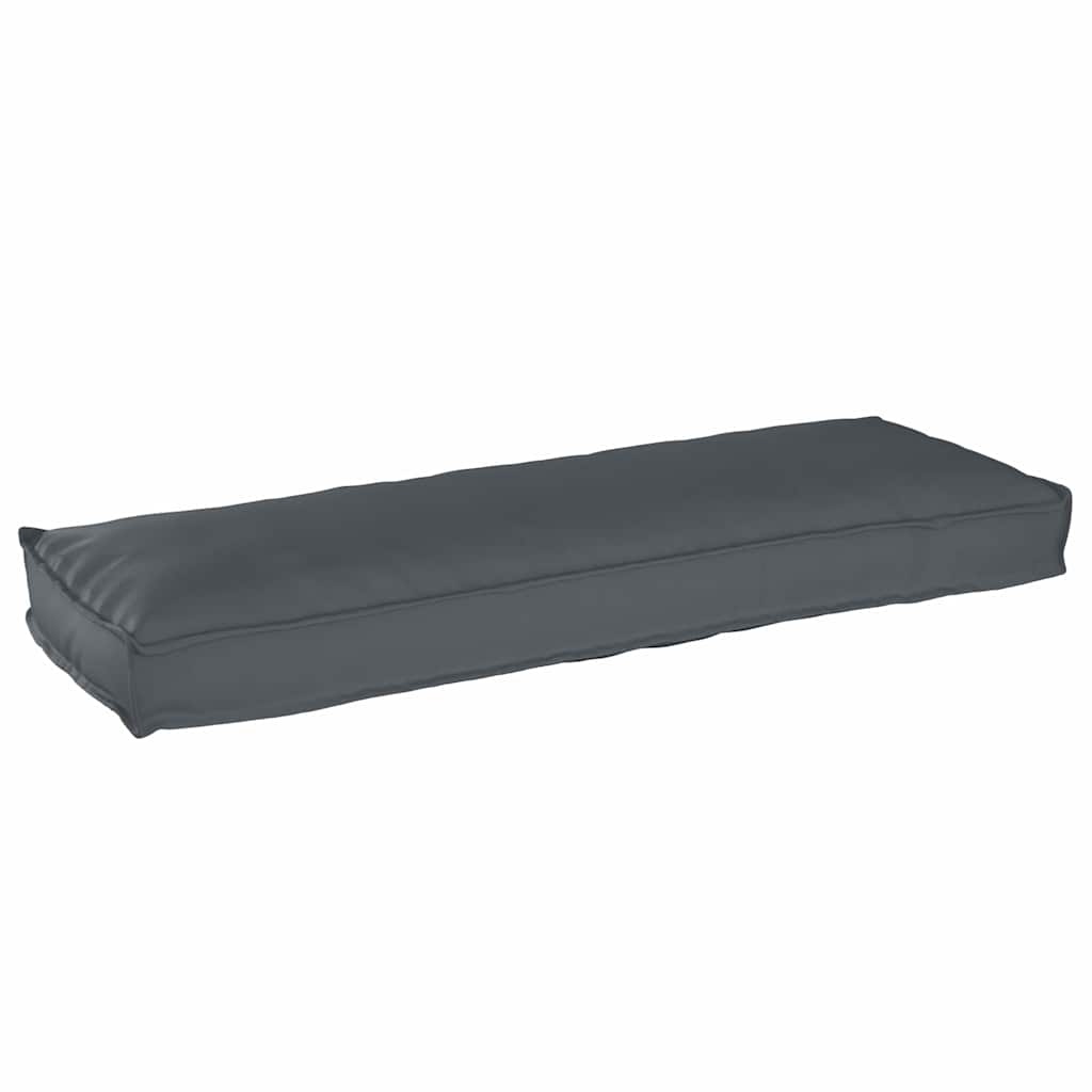 Pallet Cushion for Bench Anthracite 120 x 40 x 8 cm