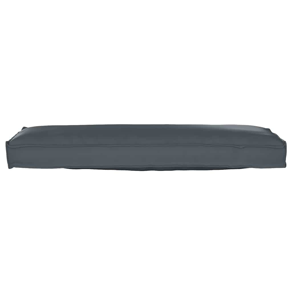 Pallet Cushion for Bench Anthracite 120 x 40 x 8 cm