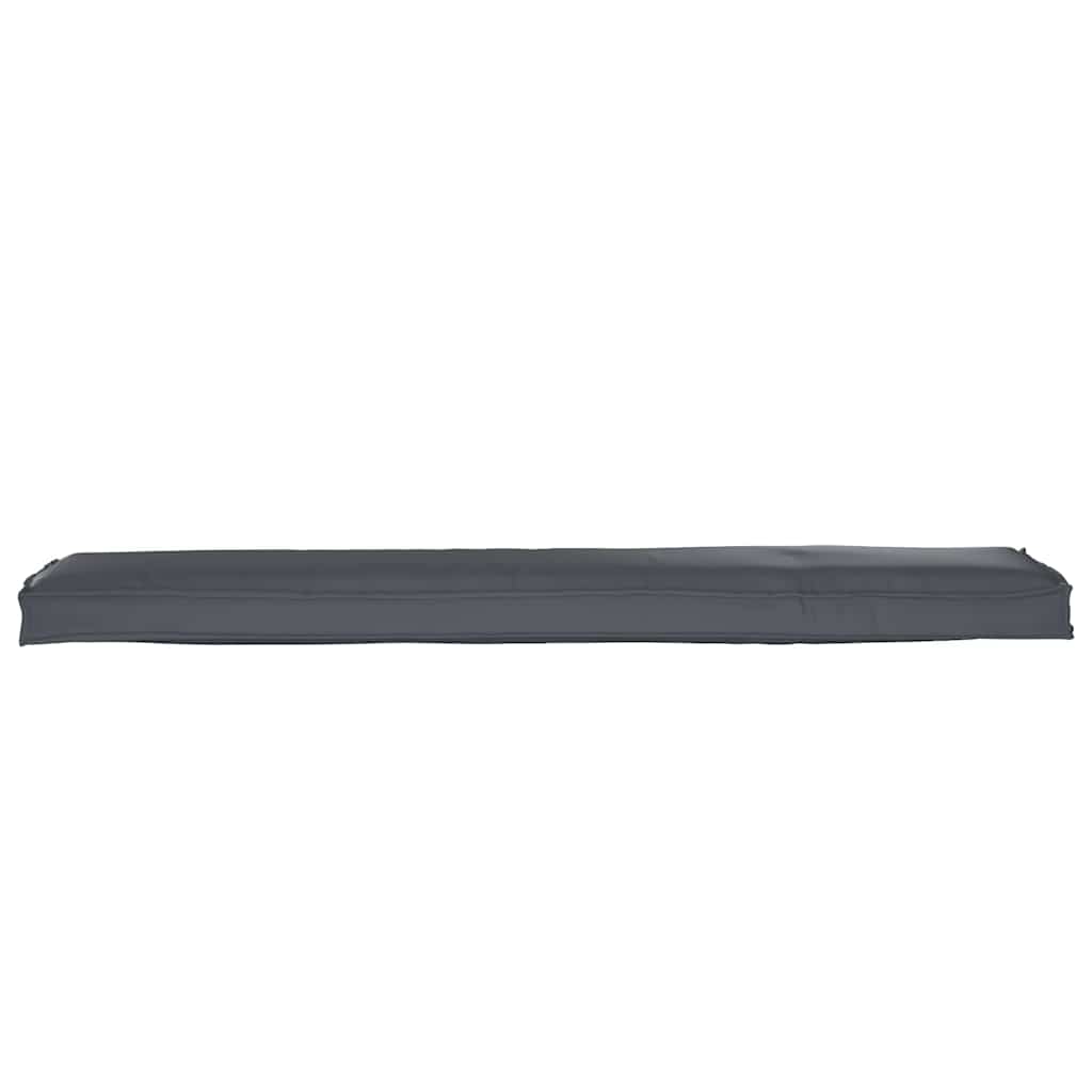 Pallet Cushion Anthracite 180 x 40 x 8 cm Oxford fabric